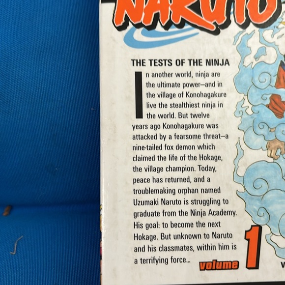 Naruto Volume 1 Shonen Jump Graphic NovelComic ByMusashiKishimato RatedTForTeens - Picture 8 of 9